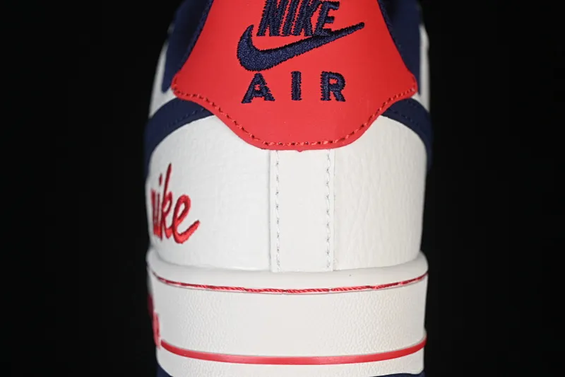 All Categories Nk Air Force 1 Air Force Series Nk Air Force 1 Low Air Force Low Nike Air Force 1'07 Low Beige Red Blue Air Force One Low Casual Shoes NH0601-544